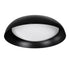 GloboStar® ANATOLIA 61264 Πλαφονιέρα Οροφής LED CCT 75W 8625lm 120° AC 220-240V - Εναλλαγή Φωτισμού μέσω Τηλεχειριστηρίου All In One Ψυχρό 6000k+Φυσικό 4500k+Θερμό 2700k Dimmable Φ60cm - Μαύρο - ledmania.gr
