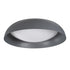 GloboStar® ANATOLIA 61265 Πλαφονιέρα Οροφής LED CCT 75W 8625lm 120° AC 220-240V - Εναλλαγή Φωτισμού μέσω Τηλεχειριστηρίου All In One Ψυχρό 6000k+Φυσικό 4500k+Θερμό 2700k Dimmable Φ60cm - Γκρι Ανθρακί - ledmania.gr