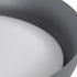 GloboStar® ANATOLIA 61265 Πλαφονιέρα Οροφής LED CCT 75W 8625lm 120° AC 220-240V - Εναλλαγή Φωτισμού μέσω Τηλεχειριστηρίου All In One Ψυχρό 6000k+Φυσικό 4500k+Θερμό 2700k Dimmable Φ60cm - Γκρι Ανθρακί - ledmania.gr