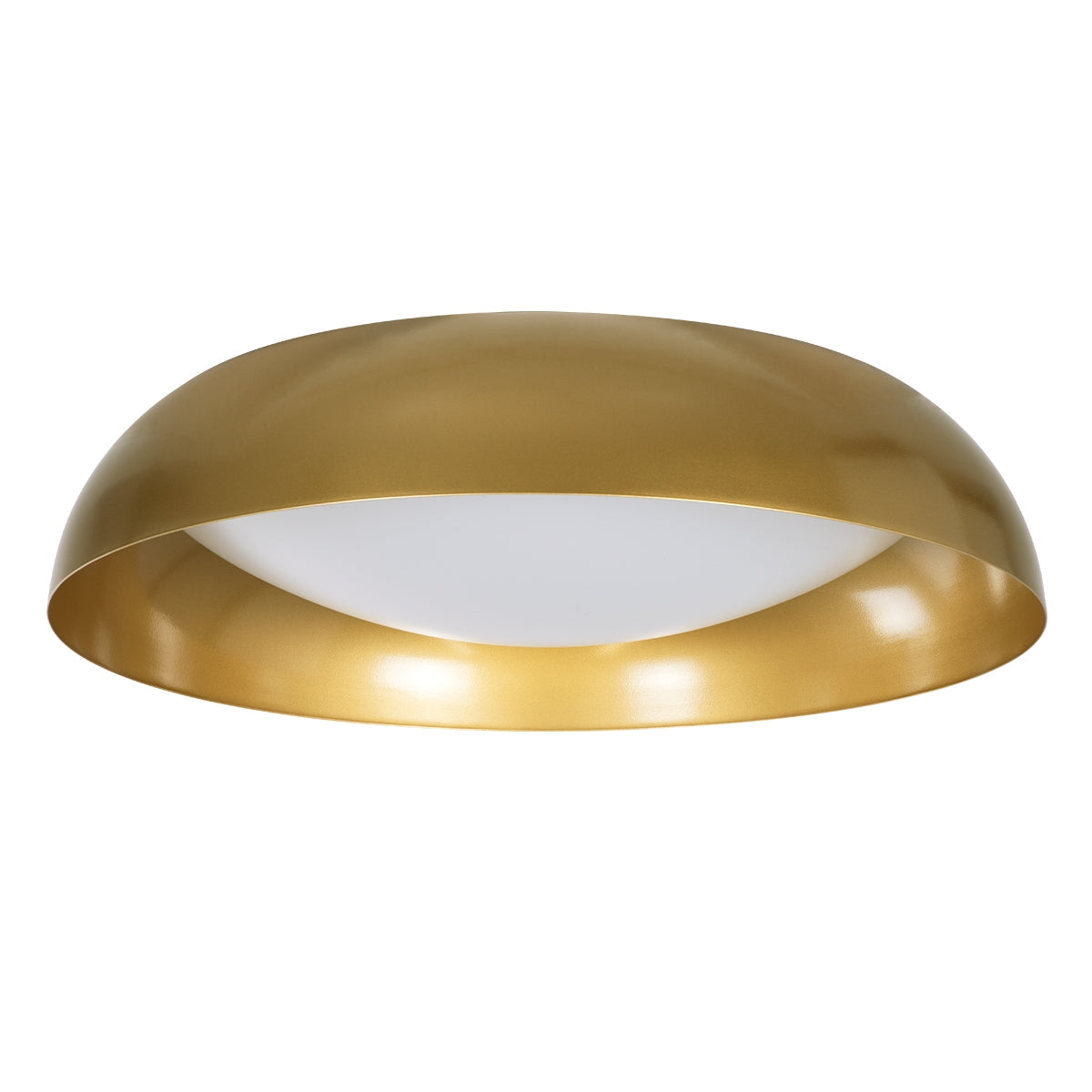 GloboStar® ANATOLIA 61266 Πλαφονιέρα Οροφής LED CCT 75W 8625lm 120° AC 220-240V - Εναλλαγή Φωτισμού μέσω Τηλεχειριστηρίου All In One Ψυχρό 6000k+Φυσικό 4500k+Θερμό 2700k Dimmable Φ60cm - Χρυσό - ledmania.gr