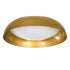 GloboStar® ANATOLIA 61266 Πλαφονιέρα Οροφής LED CCT 75W 8625lm 120° AC 220-240V - Εναλλαγή Φωτισμού μέσω Τηλεχειριστηρίου All In One Ψυχρό 6000k+Φυσικό 4500k+Θερμό 2700k Dimmable Φ60cm - Χρυσό - ledmania.gr