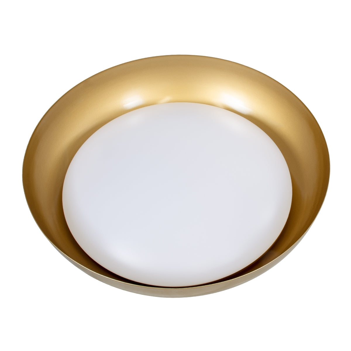 GloboStar® ANATOLIA 61270 Κρεμαστή Πλαφονιέρα Οροφής LED CCT 75W 8625lm 120° AC 220-240V - Εναλλαγή Φωτισμού μέσω Τηλεχειριστηρίου All In One Ψυχρό 6000k+Φυσικό 4500k+Θερμό 2700k Dimmable Φ60cm - Χρυσό - ledmania.gr