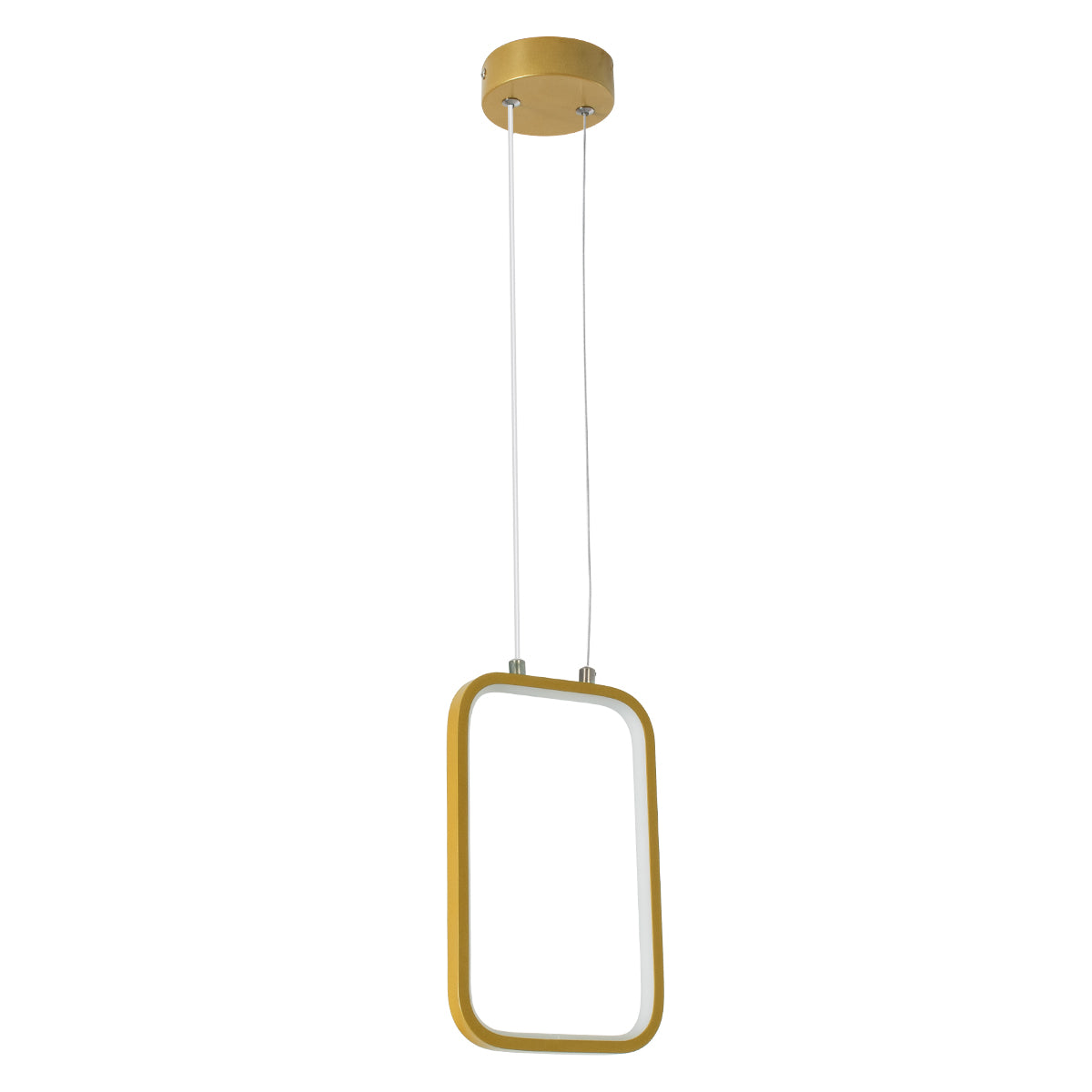 GloboStar® DEROBA 61301 Κρεμαστό Φωτιστικό Οροφής Linear Design LED CCT 12W 1320lm 360° AC 220-240V - Εναλλαγή Φωτισμού μέσω Διακόπτη On/Off All In One Ψυχρό 6000k+Φυσικό 4500k+Θερμό 2700k Μ16 x Π1.6 x Υ25.5cm - Χρυσό Βούρτσας - 3 Years Warranty - ledmania.gr