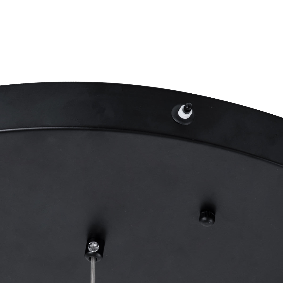 GloboStar® TEARS 61313 Κρεμαστό Φωτιστικό Οροφής Design LED CCT 36W 3960lm 180° AC 220-240V - Εναλλαγή Φωτισμού μέσω Τηλεχειριστηρίου All In One Ψυχρό 6000k+Φυσικό 4500k+Θερμό 2700k Dimmable Φ60 x Υ51.5cm - Μαύρο - 3 Years Warranty - ledmania.gr