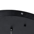 GloboStar® TEARS 61313 Κρεμαστό Φωτιστικό Οροφής Design LED CCT 36W 3960lm 180° AC 220-240V - Εναλλαγή Φωτισμού μέσω Τηλεχειριστηρίου All In One Ψυχρό 6000k+Φυσικό 4500k+Θερμό 2700k Dimmable Φ60 x Υ51.5cm - Μαύρο - 3 Years Warranty - ledmania.gr