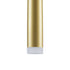 GloboStar® TEARS 61314 Κρεμαστό Φωτιστικό Οροφής Design LED CCT 36W 3960lm 180° AC 220-240V - Εναλλαγή Φωτισμού μέσω Τηλεχειριστηρίου All In One Ψυχρό 6000k+Φυσικό 4500k+Θερμό 2700k Dimmable Φ60 x Υ51.5cm - Χρυσό Βούρτσας - 3 Years Warranty - ledmania.gr