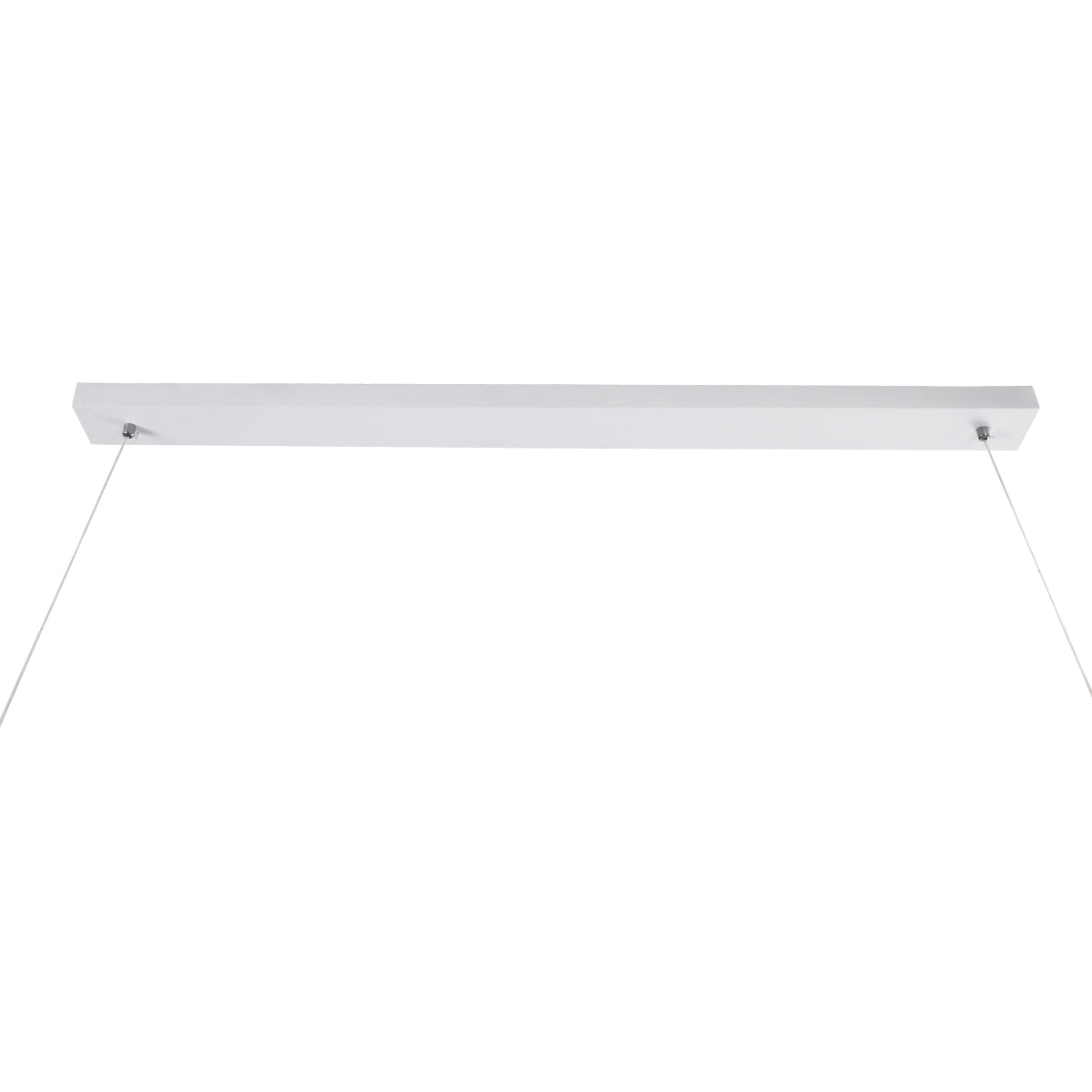 GloboStar® CIRCOLARE 61320 Κρεμαστό Φωτιστικό Οροφής Design LED CCT 75W 8400lm 360° AC 220-240V - Εναλλαγή Φωτισμού μέσω Τηλεχειριστηρίου All In One Ψυχρό 6000k+Φυσικό 4500k+Θερμό 2700k Dimmable Μ120 x Π25 x Υ25cm - Λευκό - 3 Χρόνια Εγγύηση - ledmania.gr