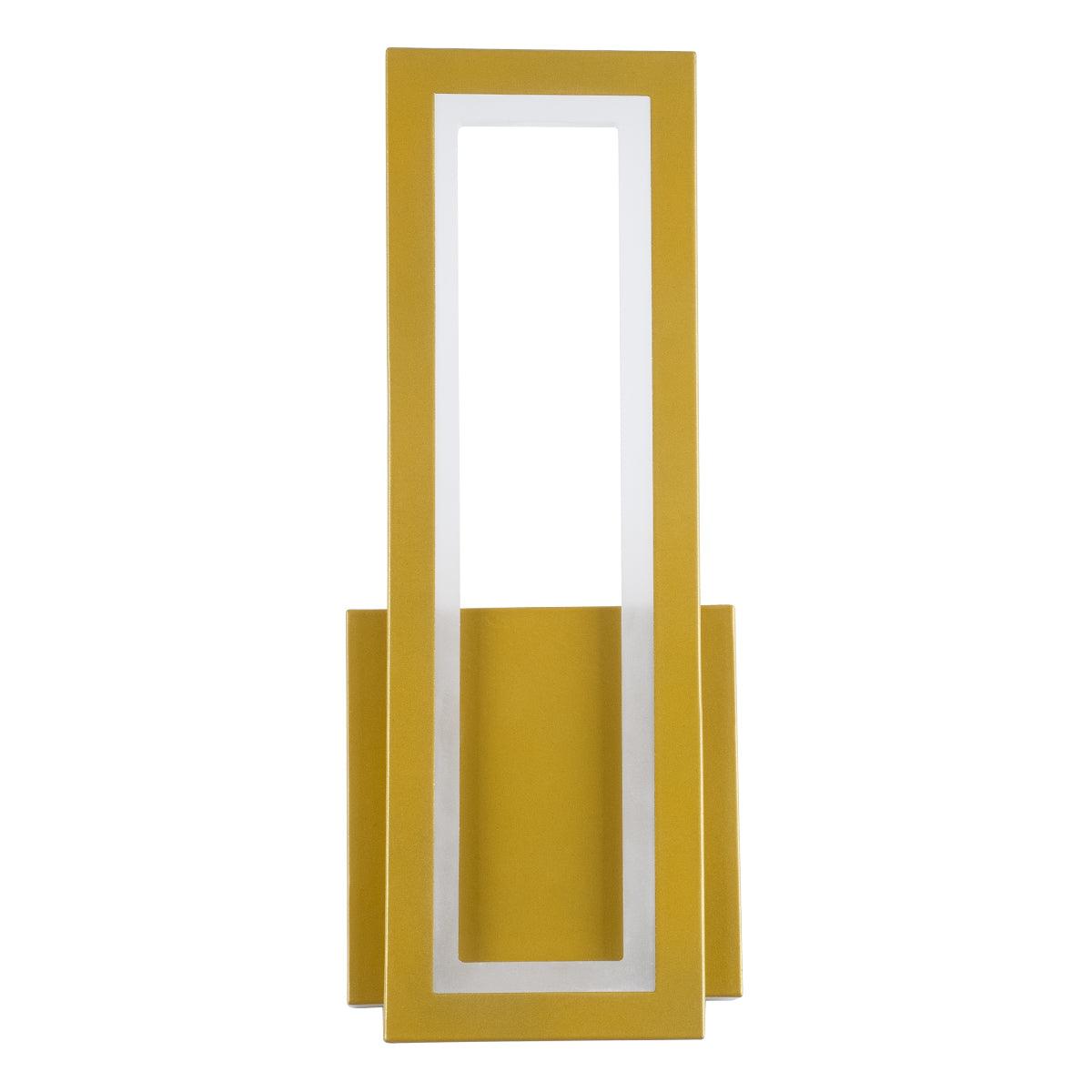 GloboStar® TIARA 61328 Φωτιστικό Τοίχου - Απλίκα Design LED CCT 12W 1440lm 360° AC 220-240V - Εναλλαγή Φωτισμού μέσω Διακόπτη On/Off All In One Ψυχρό 6000k+Φυσικό 4500k+Θερμό 2700k Μ12.5 x Π4 x Υ32cm - Χρυσό - 3 Years Warranty - ledmania.gr