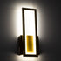 GloboStar® TIARA 61328 Φωτιστικό Τοίχου - Απλίκα Design LED CCT 12W 1440lm 360° AC 220-240V - Εναλλαγή Φωτισμού μέσω Διακόπτη On/Off All In One Ψυχρό 6000k+Φυσικό 4500k+Θερμό 2700k Μ12.5 x Π4 x Υ32cm - Χρυσό - 3 Years Warranty - ledmania.gr