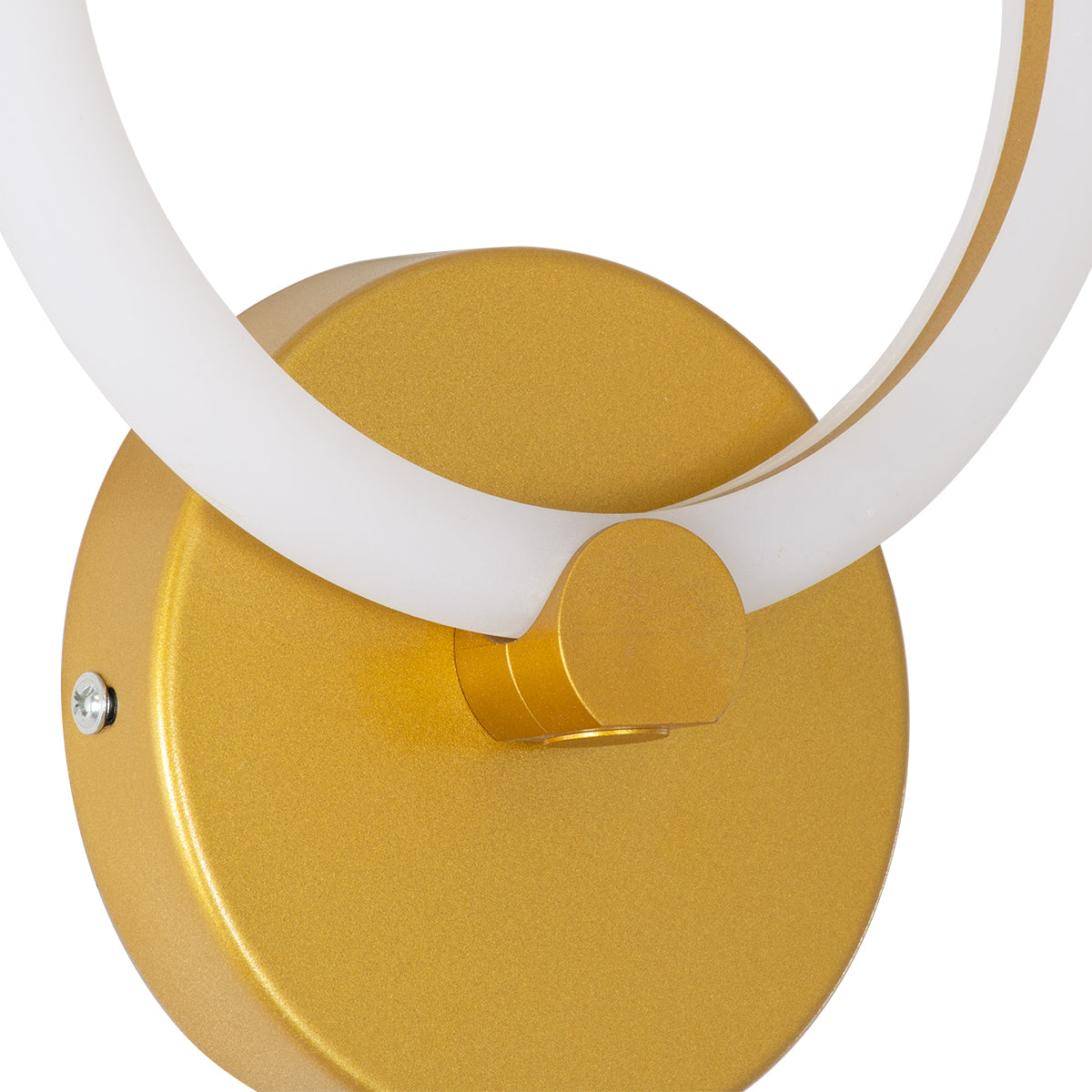 GloboStar® MATILDA 61340 Φωτιστικό Τοίχου - Απλίκα Design LED CCT 8W 960lm 360° AC 220-240V - Εναλλαγή Φωτισμού μέσω Διακόπτη On/Off All In One Ψυχρό 6000k+Φυσικό 4500k+Θερμό 2700k Μ20 x Π5 x Υ25.5cm - Χρυσό - 3 Years Warranty - ledmania.gr