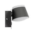 GloboStar® REGENCY 61378 Μοντέρνο Φωτιστικό Τοίχου - Απλίκα Ξενοδοχείου Bed Side LED 16W 1840lm 120° AC 220-240V - Reading Up/Down Light - Φορτιστής USB 3A - Μ16.5 x Π12 x Υ10cm - Φυσικό Λευκό 4500K - Γκρι Ανθρακί - ledmania.gr