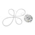 GloboStar® BUTTERFLY 61392 Κρεμαστό Φωτιστικό Οροφής Design LED CCT 75W 8400lm 300° AC 220-240V - Εναλλαγή Φωτισμού μέσω Τηλεχειριστηρίου All In One Ψυχρό 6000k+Φυσικό 4500k+Θερμό 2700k Dimmable Μ71 x Π52 x Υ4cm - Λευκό - ledmania.gr