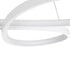 GloboStar® BUTTERFLY 61392 Κρεμαστό Φωτιστικό Οροφής Design LED CCT 75W 8400lm 300° AC 220-240V - Εναλλαγή Φωτισμού μέσω Τηλεχειριστηρίου All In One Ψυχρό 6000k+Φυσικό 4500k+Θερμό 2700k Dimmable Μ71 x Π52 x Υ4cm - Λευκό - ledmania.gr
