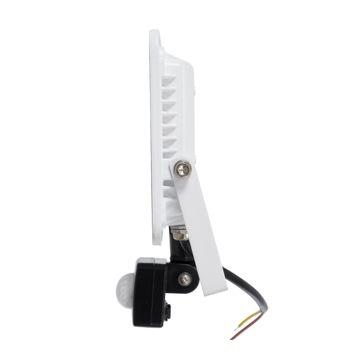 GloboStar® AURORA 61440 Επαγγελματικός Προβολέας LED 30W 3750lm 120° AC 220-240V με Ενσωματωμένο Ρυθμιζόμενο Αισθητήρα Κίνησης PIR - Αδιάβροχος IP67 - Μ16 x Π5 x Υ17.5cm - Λευκό - Ψυχρό Λευκό 6000K - LUMILEDS Chips - TÜV Rheinland Certified - 3 Years W... - ledmania.gr