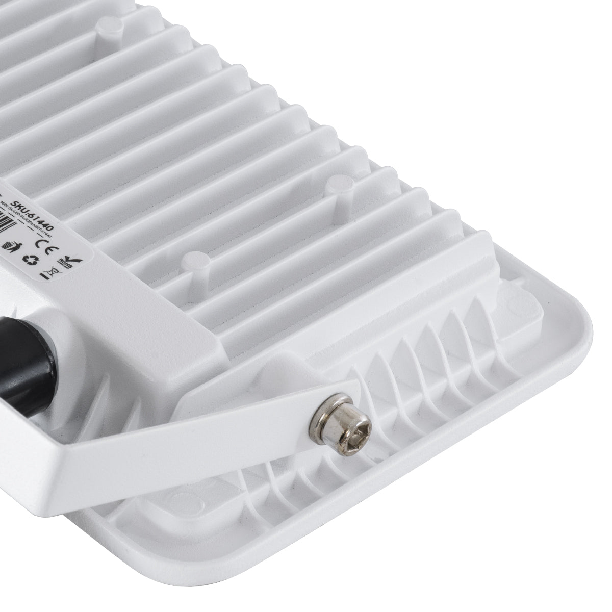 GloboStar® AURORA 61440 Επαγγελματικός Προβολέας LED 30W 3750lm 120° AC 220-240V με Ενσωματωμένο Ρυθμιζόμενο Αισθητήρα Κίνησης PIR - Αδιάβροχος IP67 - Μ16 x Π5 x Υ17.5cm - Λευκό - Ψυχρό Λευκό 6000K - LUMILEDS Chips - TÜV Rheinland Certified - 3 Years W... - ledmania.gr