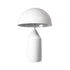 GloboStar® URANUS-M 61454 Μοντέρνο Επιτραπέζιο Φωτιστικό Πορτατίφ Δίφωτο 2 x E27 AC220-240V IP20 - Φ35 x Υ54cm - Λευκό Μεταλλικό Καμπάνα με Διακόπτη On/Off - 5 Years Warranty - ledmania.gr