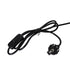 GloboStar® URANUS-M 61454 Μοντέρνο Επιτραπέζιο Φωτιστικό Πορτατίφ Δίφωτο 2 x E27 AC220-240V IP20 - Φ35 x Υ54cm - Λευκό Μεταλλικό Καμπάνα με Διακόπτη On/Off - 5 Years Warranty - ledmania.gr