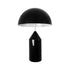 GloboStar® URANUS-L 61457 Μοντέρνο Επιτραπέζιο Φωτιστικό Πορτατίφ Δίφωτο 2 x E27 AC220-240V IP20 - Φ50 x Υ77cm - Μαύρο Μεταλλικό Καμπάνα με Διακόπτη On/Off - 5 Years Warranty - ledmania.gr