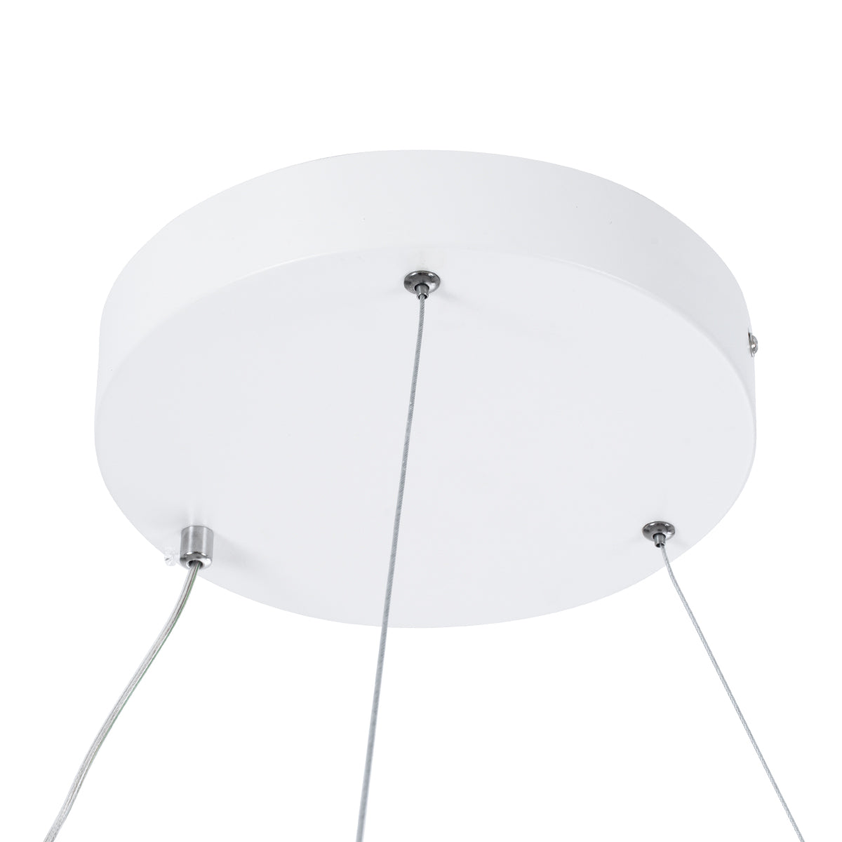 GloboStar® DIAMOND 61521 Κρεμαστό Φωτιστικό Δαχτυλίδι-Κύκλος LED CCT 67W 7504lm 360° AC 220-240V - Εναλλαγή Φωτισμού μέσω Τηλεχειριστηρίου All In One Ψυχρό 6000k+Φυσικό 4500k+Θερμό 2700k Dimmable Φ80cm - Λευκό - 3 Years Warranty - ledmania.gr