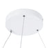 GloboStar® DIAMOND 61521 Κρεμαστό Φωτιστικό Δαχτυλίδι-Κύκλος LED CCT 67W 7504lm 360° AC 220-240V - Εναλλαγή Φωτισμού μέσω Τηλεχειριστηρίου All In One Ψυχρό 6000k+Φυσικό 4500k+Θερμό 2700k Dimmable Φ80cm - Λευκό - 3 Years Warranty - ledmania.gr