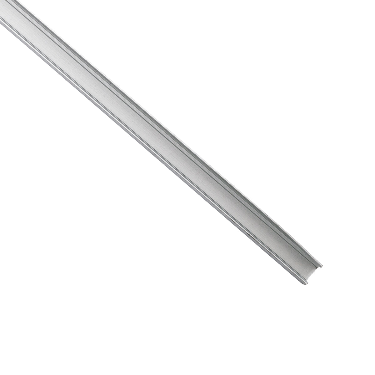 GloboStar® NEONPRO 61528 Προφίλ Αλουμινίου - Βάση Στήριξης για την NEONPRO Professional Neon Flex LED 10W/m 24VDC & 48VDC με Π6 x Υ1.2cm - Ασημί - Μ300 x Π0.8 x Υ1.3cm - Πακέτο 5 Τεμάχια των 3 Μέτρων - ledmania.gr