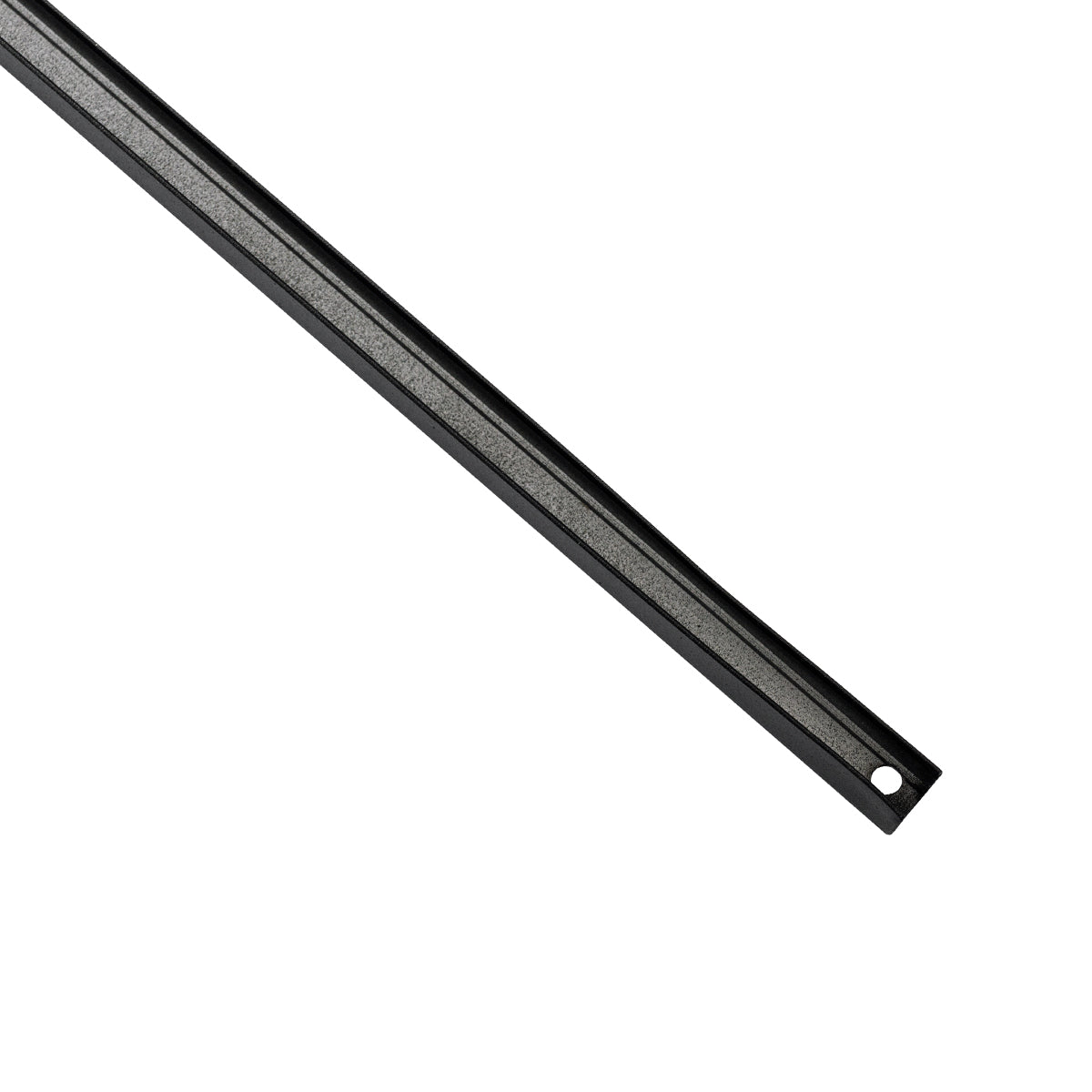 GloboStar® NEONPRO 61529 Προφίλ Αλουμινίου - Βάση Στήριξης για την NEONPRO Professional Neon Flex LED 10W/m 24VDC & 48VDC με Π6 x Υ1.2cm - Μαύρο - Μ300 x Π0.8 x Υ1.3cm - Πακέτο 5 Τεμάχια των 3 Μέτρων - ledmania.gr