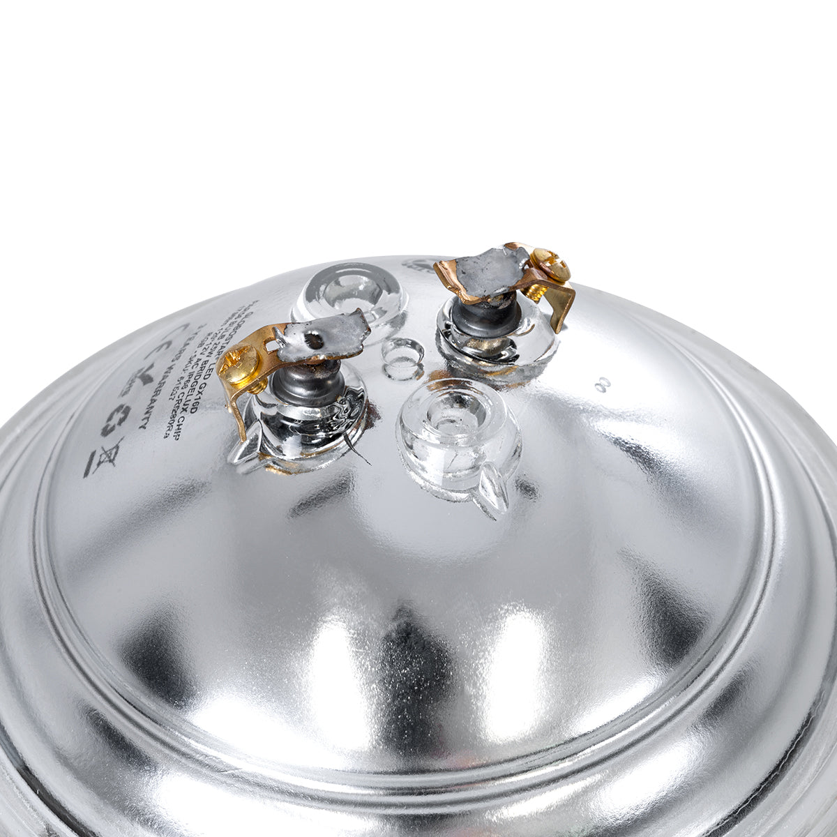 GloboStar® POOLANO 61533 Λάμπα LED Σποτ Πισίνας GX16D PAR56 25W 2125lm 120° AC/DC 12V Αδιάβροχο IP68 IK06 Tempered Glass Φ18 x Υ10cm Ψυχρό Λευκό 6000K - Bridgelux Chip - 3 Years Warranty - ledmania.gr