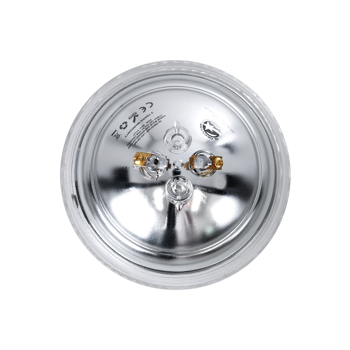 GloboStar® POOLANO 61534 Λάμπα LED Σποτ Πισίνας GX16D PAR56 25W 2000lm 120° AC/DC 12V Αδιάβροχο IP68 IK06 Tempered Glass Φ18 x Υ10cm Φυσικό Λευκό 4500K - Bridgelux Chip - 3 Years Warranty - ledmania.gr