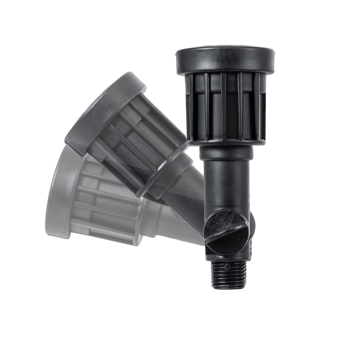 GloboStar® GARDENINI 61545 Καρφωτό Φωτιστικό Σποτ Κήπου LED 5W 550lm 38° DC 24V IP68 Υψηλής Αντοχής ABS IK06 Φ5.5 x Υ13.5cm - Μπλε 450nm Dimmable - Μαύρο - Bridgelux Chip - 3 Years Warranty - ledmania.gr
