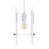 GloboStar® OWL 61576 Μοντέρνο Παδικό Κρεμαστό Φωτιστικό Οροφής Μονόφωτο 1 x E27 Κόκκινο PVC Φιγούρα Κουκουβάγια Μ29.5 x Π15.5 x Υ30.5cm - ledmania.gr