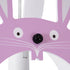GloboStar® BUNNY 61577 Μοντέρνο Παδικό Κρεμαστό Φωτιστικό Οροφής Μονόφωτο 1 x E27 Ροζ PVC Φιγούρα Λαγουδάκι Μ27.2 x Π15.5 x Υ40cm - ledmania.gr