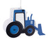 GloboStar® TRACTOR 61580 Μοντέρνο Παδικό Κρεμαστό Φωτιστικό Οροφής Μονόφωτο 1 x E27 Μπλε PVC Φιγούρα Τρακτέρ-Φαγάνα Μ40 x Π15.5 x Υ26.5cm - ledmania.gr