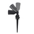GloboStar® GRASEDO 61613 Καρφωτή Βάση Κήπου με Ντουί E27 για Λάμπα Σποτ PAR38 - Αδιάβροχη IP67 - Υψηλής Αντοχής ABS - VDE Certified - Φ7.6 x Υ43.5cm - Μαύρο - 5 Years Warranty - ledmania.gr