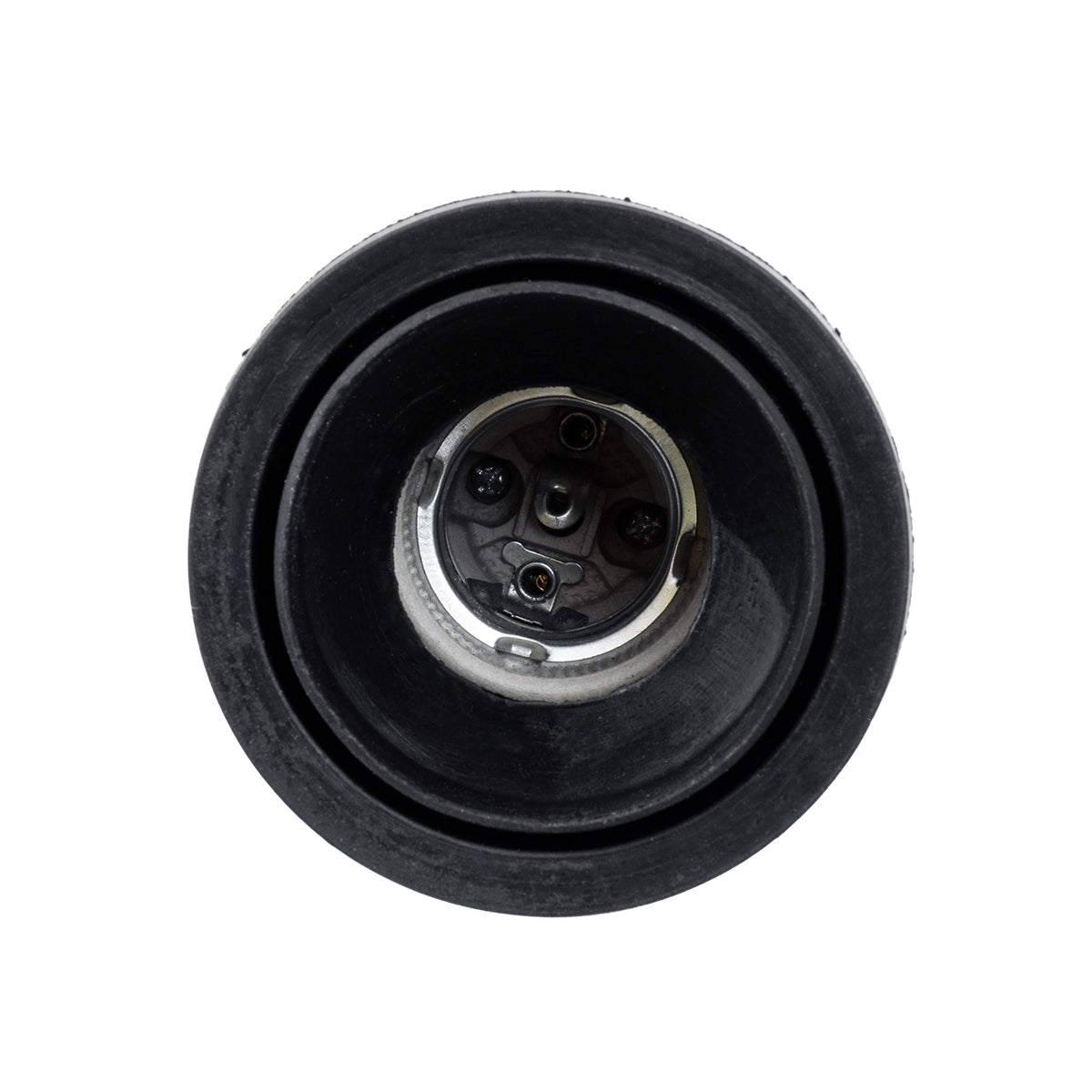 GloboStar® GRASEDO 61613 Καρφωτή Βάση Κήπου με Ντουί E27 για Λάμπα Σποτ PAR38 - Αδιάβροχη IP67 - Υψηλής Αντοχής ABS - VDE Certified - Φ7.6 x Υ43.5cm - Μαύρο - 5 Years Warranty - ledmania.gr