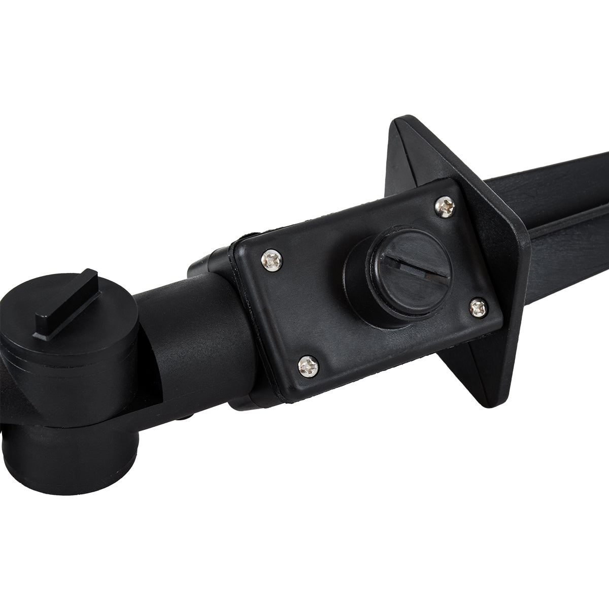 GloboStar® GRASEDO 61613 Καρφωτή Βάση Κήπου με Ντουί E27 για Λάμπα Σποτ PAR38 - Αδιάβροχη IP67 - Υψηλής Αντοχής ABS - VDE Certified - Φ7.6 x Υ43.5cm - Μαύρο - 5 Years Warranty - ledmania.gr