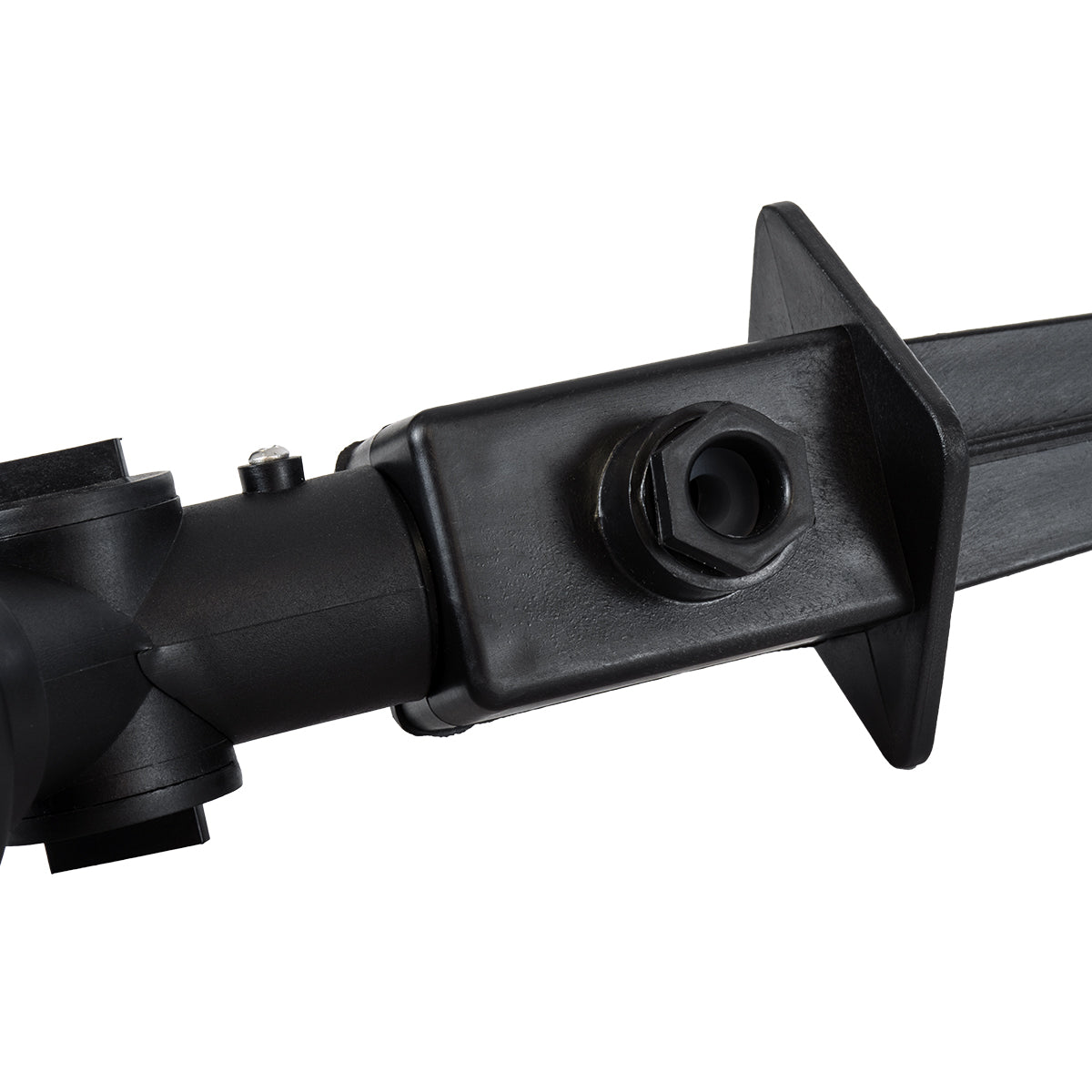 GloboStar® GRASEDO 61613 Καρφωτή Βάση Κήπου με Ντουί E27 για Λάμπα Σποτ PAR38 - Αδιάβροχη IP67 - Υψηλής Αντοχής ABS - VDE Certified - Φ7.6 x Υ43.5cm - Μαύρο - 5 Years Warranty - ledmania.gr