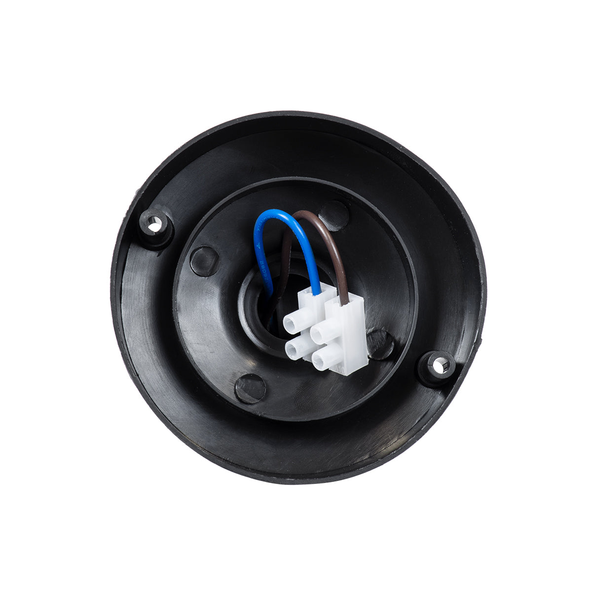 GloboStar® GRASEDO 61615 Βάση Κήπου με Ντουί E27 για Λάμπα Σποτ PAR38 - Αδιάβροχη IP67 - Υψηλής Αντοχής ABS - VDE Certified - Φ9.5 x Υ22cm - Μαύρο - 5 Years Warranty - ledmania.gr