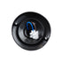 GloboStar® GRASEDO 61615 Βάση Κήπου με Ντουί E27 για Λάμπα Σποτ PAR38 - Αδιάβροχη IP67 - Υψηλής Αντοχής ABS - VDE Certified - Φ9.5 x Υ22cm - Μαύρο - 5 Years Warranty - ledmania.gr