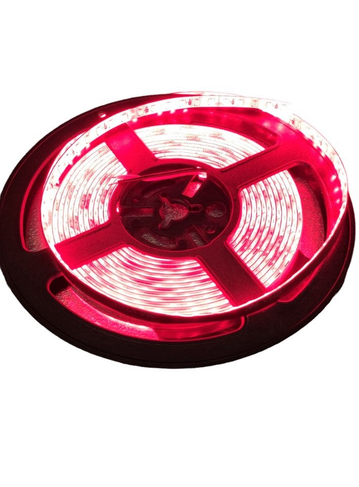 660-730nm Θεραπευτική ταινία Led 120leds 24volt-3led Κόκκινο 1led 730nm Αδιάβροχη IP65 5μετρα