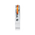 GloboStar® FAST-CONNECT 69904 Μονή Κλέμα Ράγας Ταχείας Σύνδεσης & Διακλάδωσης Καλωδίων για Ηλεκτρολογικούς Πίνακες - 1 x Είσοδος & 1 x Έξοδος με Συμβατή Διατομή Καλωδίων 0.2mm² έως 4mm² - 600V 32A Max - Μ4.5 x Π1 x Υ3.2cm - Γκρι & Πορτοκαλί - Πακέτο 10... - ledmania.gr