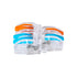 GloboStar® FAST-CONNECT 69909 Διπλή σε Τετραπλή Κλέμα Ταχείας Σύνδεσης & Διακλάδωσης Καλωδίων - 2 x Είσοδοι & 4 x Έξοδοι με Συμβατή Διατομή Καλωδίων 0.08mm² έως 2.5mm² - 250V/4KV 32A Max - Μ2.6 x Π4 x Υ1.5cm - Διάφανο με Πορτοκαλί & Μπλε - Πακέτο 5 Τεμ... - ledmania.gr