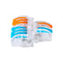 GloboStar® FAST-CONNECT 69910 Τριπλή σε Εξαπλή Κλέμα Ταχείας Σύνδεσης & Διακλάδωσης Καλωδίων - 3 x Είσοδοι & 6 x Έξοδοι με Συμβατή Διατομή Καλωδίων 0.08mm² έως 2.5mm² - 250V/4KV 32A Max - Μ3.6 x Π4 x Υ1.5cm - Διάφανο με Πορτοκαλί & Μπλε - Πακέτο 5 Τεμα... - ledmania.gr