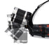 GloboStar® 69926 Φορητός Φακός Κεφαλής Επαναφορτιζόμενος LED Luminus 1 x CREE XM-L2 T6 & 2 XPE LED CHIP x 30W 3000lm 60° Μοιρών με 2 x 18650 Μπαταρία 4400mAh USB 2.0 - 4 Modes - Αδιάβροχο IP54 Ψυχρό Λευκό 6000K Μ7.5 x Π7 x Υ6cm - ledmania.gr