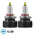 GloboStar® 82066 H10 360° Line Extreme KIT Βασικού Φωτισμού Αυτοκινήτου & Φορτηγού 3rd Generation Can-Bus Extreme Truck Series LED CREE CXB COB 120W 16800lm DC 9-32V Αδιάβροχο IP66 Ψυχρό Λευκό 6000K - ledmania.gr
