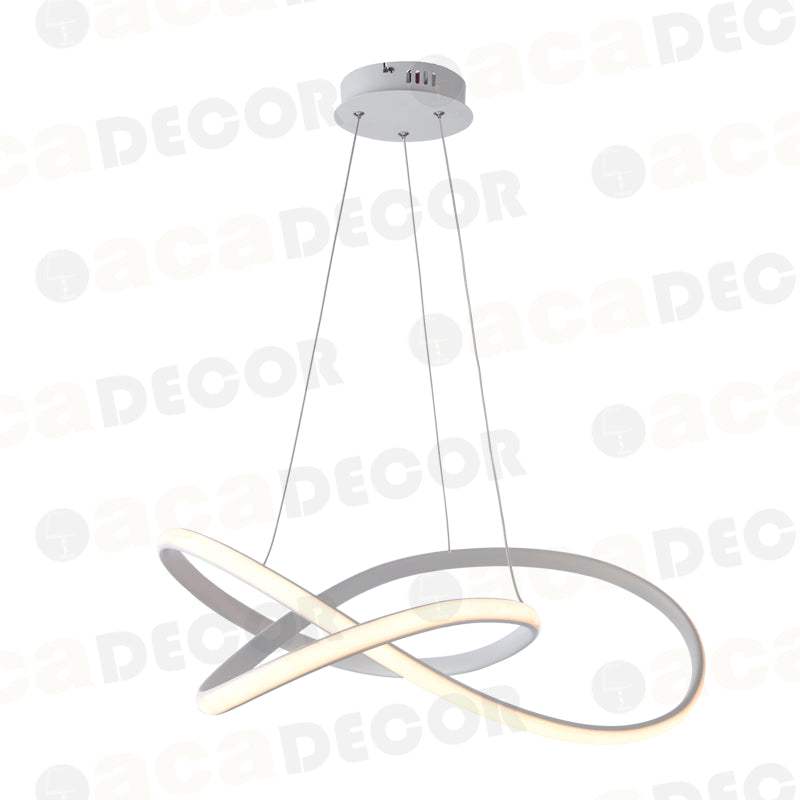 ^ΚΡΕΜΑΣΤΟ Φ/Σ LED 48W 3000K 2880LM ΛΕΥΚΟ ΑΛΟΥΜΙΝΙΟ 48Χ44XΗ120CM GORDIUS - ledmania.gr