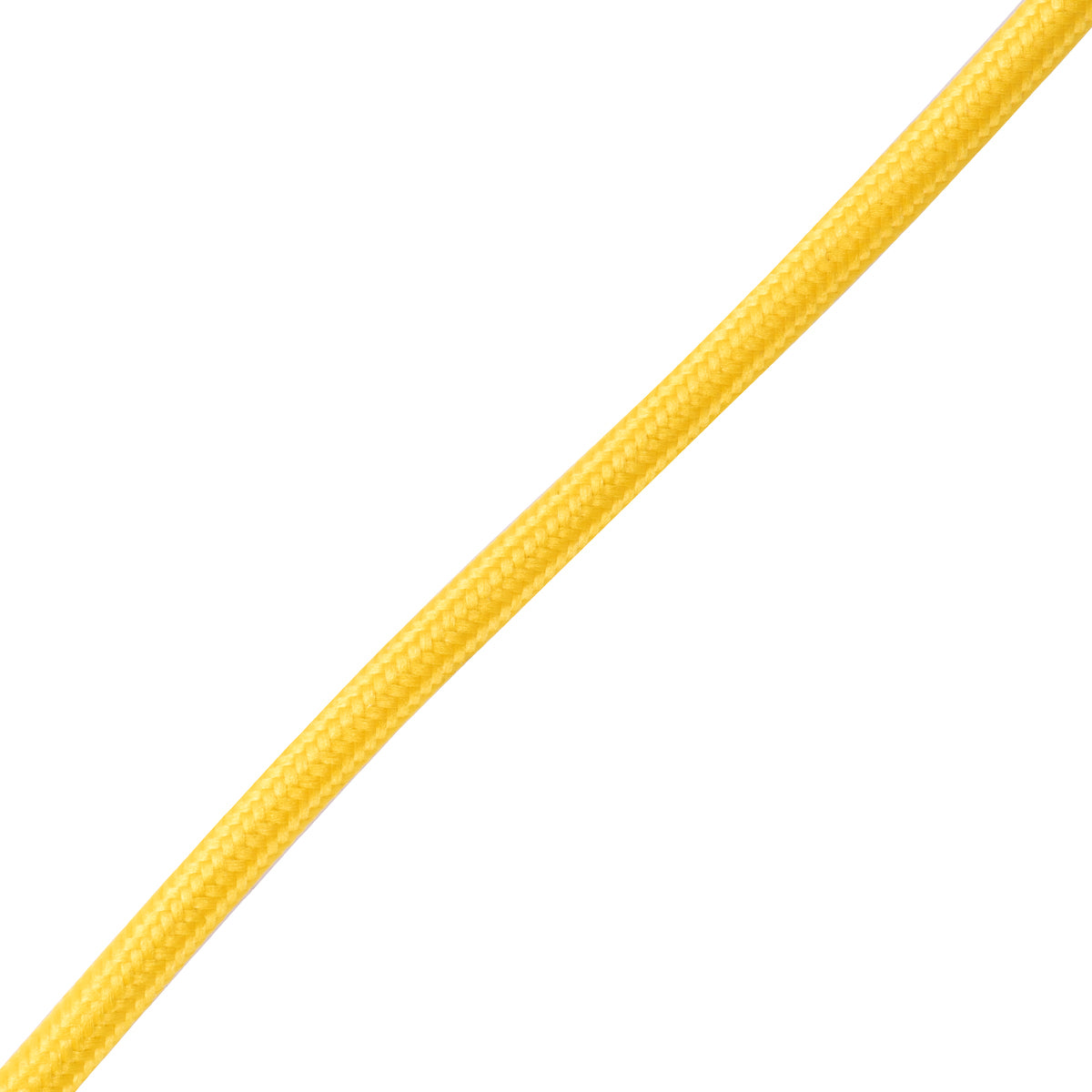 GloboStar® CABLITO 61555 Μοντέρνο Κρεμαστό Φωτιστικό Οροφής Μονόφωτο 1 x E27 Κίτρινο Σιλικόνης Ανάρτηση με Υφασμάτινο Καλώδιο Φ4 x Υ110cm - ledmania.gr