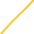 GloboStar® CABLITO 61555 Μοντέρνο Κρεμαστό Φωτιστικό Οροφής Μονόφωτο 1 x E27 Κίτρινο Σιλικόνης Ανάρτηση με Υφασμάτινο Καλώδιο Φ4 x Υ110cm - ledmania.gr