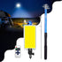 GloboStar® 85821 Τηλεσκοπικό Καλάμι Ψαρέματος 5m με Πάνελ Φωτισμού 800W 48000lm DC 12V Αδιάβροχο IP65 Ψυχρό Λευκό 6000K - ledmania.gr
