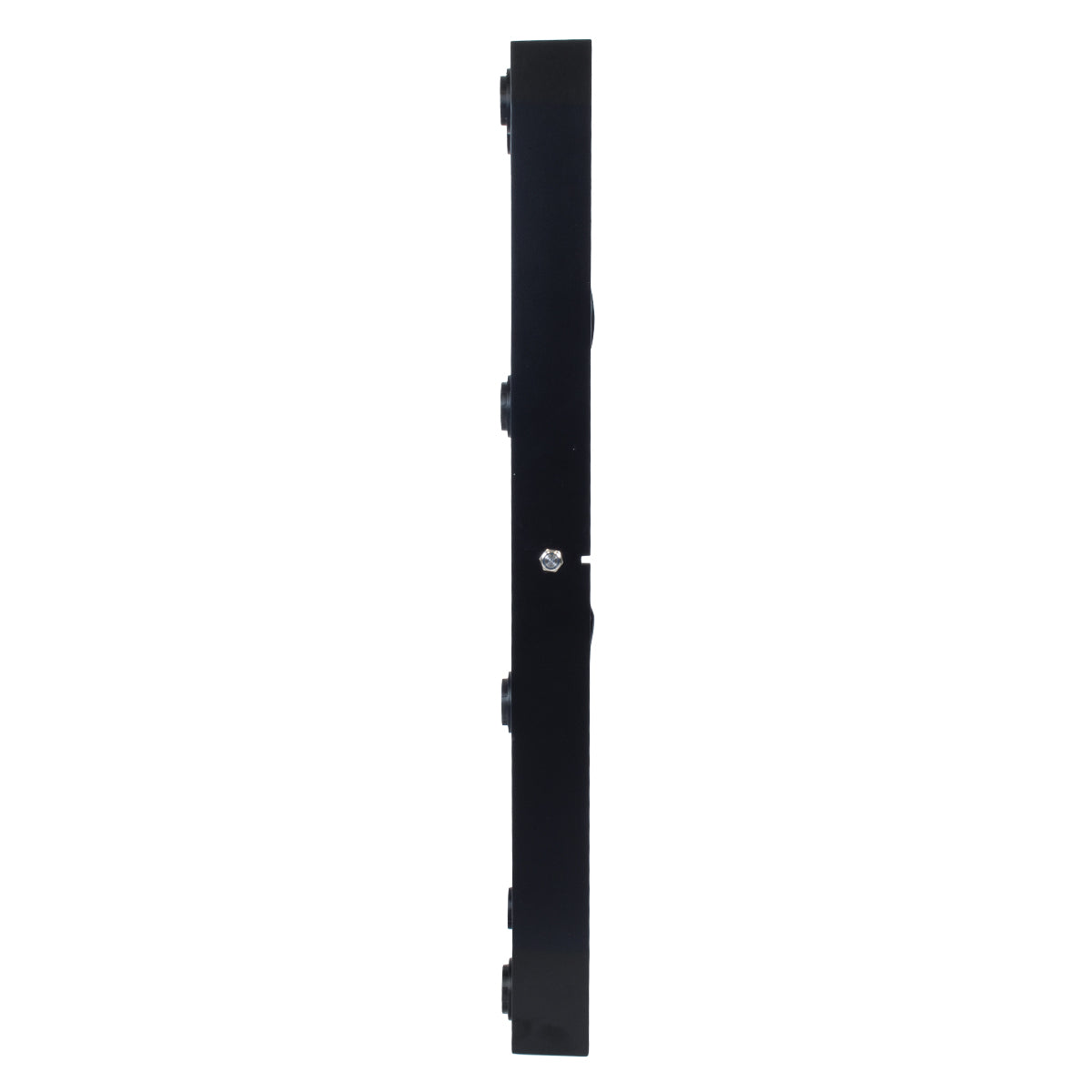 GloboStar® MAKEUP MIRROR-60x90-5 Μοντέρνος Καθρέπτης Μακιγιάζ με Πλαίσιο Φυσικού Ξύλου με Διακόπτη On/Off 10 x E27 AC220-240V - Μ60 x Π7 x Υ90cm - Μαύρος Έβενος - ledmania.gr