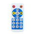 GloboStar® 70038 Ασύρματος LED Dream-Color Magic Digital RGBW Dual Controller Bluetooth με Χειριστήριο RF 16 Keys για LED Digital RGBW Προϊόντα 5v - 12v - 24v 2048 IC - ledmania.gr